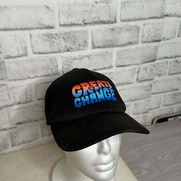 Old Navy ‘Create Change’ Trucker’s Hat Boho Hippie - Picture 1 of 5